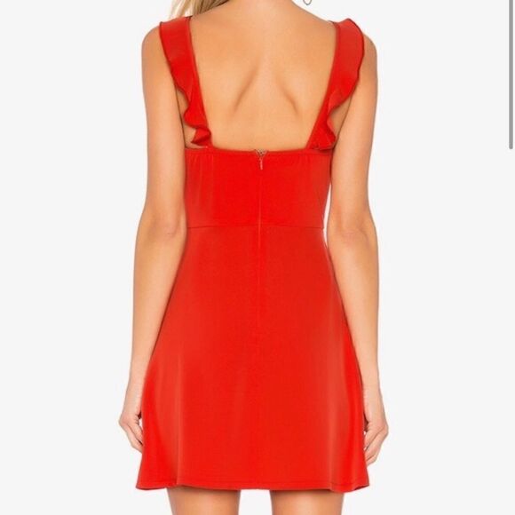 NWT REVOLVE by the way Red Mini Dress - Picture 2 of 2